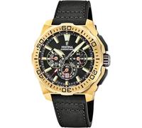 Festina F20728/3 Men's Chrono Bike Leather Strap Watch