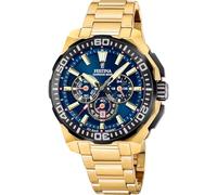 Festina F20727/1 Men's Chrono Bike Steel Bracelet Wristwatch