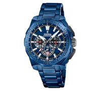Festina Chrono Bike 2025 Special Edition (45.5mm) Blue Dial/Blue PVD Stainless Steel Bracelet F20729/1
