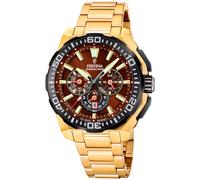 Festina Chrono Bike F20727/3 - Man - 46 mm - Analogue - Quartz - Sapphire Glass Brown 20 mm