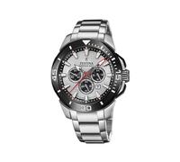 Festina Chrono Bike Men's Silver Watch F20641/1, Silver, Classic