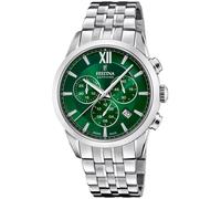 Festina Chrono Swiss Made F20040/3 - Man - 41 mm - Analogue - Quartz - Sapphire Glass Green 21 mm