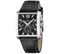 Festina Chrono Timeless F20636/4 - Man - 38 mm - Analogue - Quartz - Mineral Glass Black 29 mm