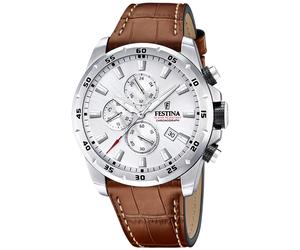 Festina Chronograph F20692/1 - Man - 45 mm - Analogue - Quartz - Mineral Glass White 24 mm