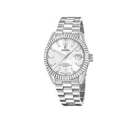 Festina Classic Steel Swiss Made Date Watch