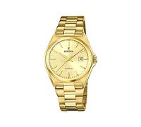 Festina Classic Steel Watch White Steel Strap, Men's
