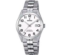 Festina Classics Stainless Steel White Dial Quartz F20437-1 100M Men's Watch
