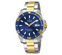 Festina Diver Automatic (44mm) Blue Dial / Two-Tone Stainless Steel F20532/1