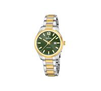 Festina Acero F20739/4 - Woman - 34 mm - Quartz - Mineral Glass Green 16 mm