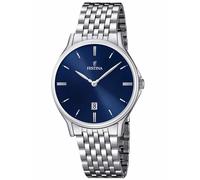Festina F16744/3 Wristwatch Classic Multifunction Quartz Unisex Black Silver ...