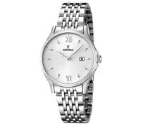 FESTINA Acero Clasico Women's Analogue Quartz Watch Stainless Steel - F16748-2