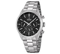 Festina F16820/4 Sport Chronograph Multifunction Quartz Unisex Black Silver 44mm
