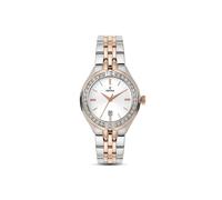 Festina F16868/2 Ladies Two Tone Silver & Rose Gold Crystal pave Watch