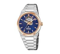 Festina F20061/2 Swiss Made Rivé Automatic 316L Stainless Steel Case Multicolour Stainless Steel Strap Grey 316L