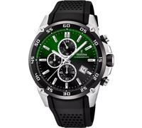 Festina The Originals Chronograph Green Dial Quartz 100M Men's Watch F20330-B