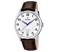 Festina F20426/1 Men's Brown Leather Watch
