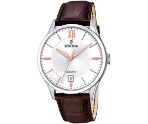 Festina F20426/4 Men's Classic White Dial Watch
