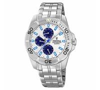Festina F20445/1 Men's White Dial Multi-Function Watch