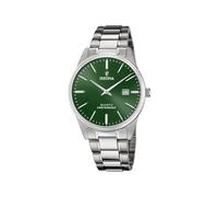 Festina Watch Classic F20511/5 - Men's 39 mm Quartz Stainless Steel Mineral Glass Green 18 mm