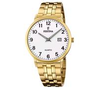 Festina F20513/1 Men's White Dial Classic Watch