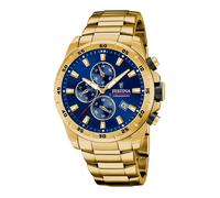 Festina F20541/2 Men's Chronograph Gold Tone Steel Bracelet Watch