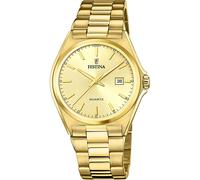Festina F20555/3 Men's Gold Tone Dial And Bracelet Wristwatch