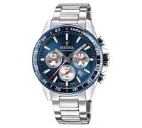 Festina F20560/2 Men's Blue Dial Stainless Steel Bracelet Watch