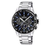 Festina F20560/5 Men's Black Dial Stainless Steel Bracelet Watch