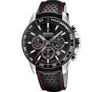 Festina F20561/4 Wristwatch Timeless chronograph 45mm Quartz Unisex Black Silver