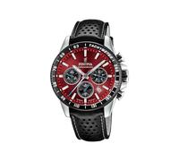Festina F20561/7 Timeless Chronograph Men's Watch Stainless Steel Case Lacquered Steel Black