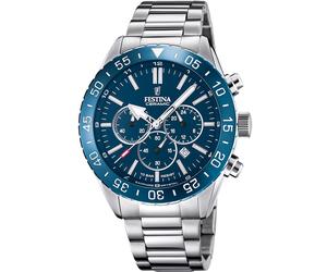 Festina F20575/2 Ceramic Mens Watch 44mm 10ATM