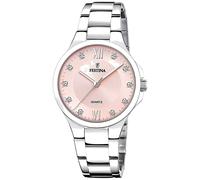 Festina F20582/2 Women's Classic Pink Dial Watch