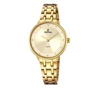 Festina F20601/2 Women's Gold Tone Dial And Bracelet Watch