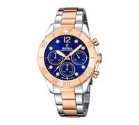 Festina F20605/3 Women's Boyfriend Blue Dial Wristwatch