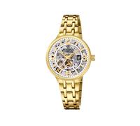 Festina F20617/1 Women's Gold Tone Steel Bracelet Automatic Wristwatch