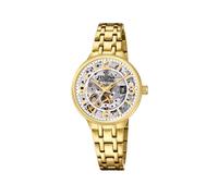 Festina F20617/1 Women's Gold Tone Steel Bracelet Automatic Wristwatch