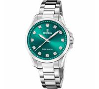 Festina F20654/3 Women's Green Dial Solar Watch