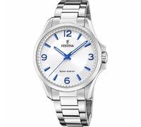 Festina F20656/1 Men's Solar Energy Stainless Steel Watch