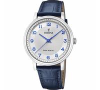 Festina F20660/1 Men's Solar Energy Leather Strap Watch