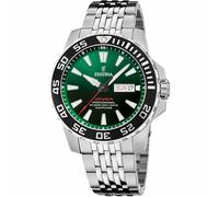 Festina F20661/2 Men's Green Dial Divers Watch