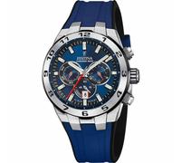 Festina F20671/1 Men's Blue Chrono Bike Rubber Strap Watch