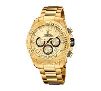 Festina Men's Watch Chronograph Gold Colored Chrono F20684/1