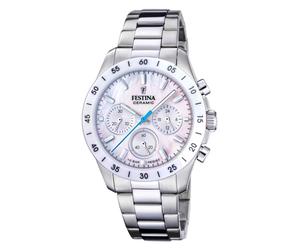 Festina F20693/1 Women's Ceramic Chronograph Watch