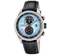 Festina Timeless Chronograph F20695/2 - Man - 44 mm - Analogue - Quartz - Mineral Glass Blue 20 mm