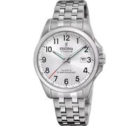 Festina F20696/1 Wristwatch Quartz Titanium 41mm 10ATM Unisex Silver Link strap