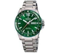 Festina F20698/3 Men's Green Dial Titanium Watch