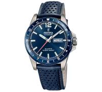 Festina F20699/2 Men's Blue Dial Titanium Watch