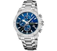 Festina F20704/4 Men's Blue Timeless Chronograph Watch