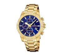 Festina F20705/3 Men's Blue Timeless Chronograph Wristwatch