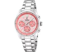Festina F20753/4 Boyfriend Chronograph 38mm 10ATM Quartz Unisex Pink Silver
